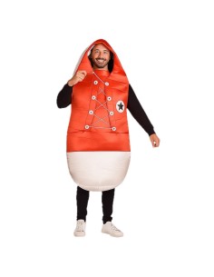 Costume "El Zapatilla" Taglia L - di alta qualità, ideale per il Carnevale, feste a tema ed eventi speciali.
